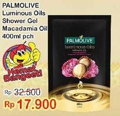 Promo Harga PALMOLIVE Luminous Oil Macadamia Oil With Peony 400 ml - Indomaret