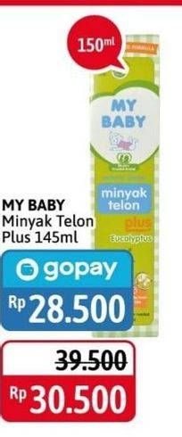 Promo Harga MY BABY Minyak Telon Plus 150 ml - Alfamidi