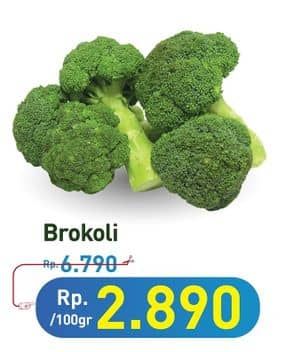 Promo Harga Brokoli per 100 gr - Hypermart