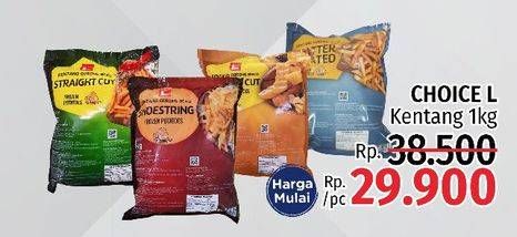 Promo Harga CHOICE L Kentang 1000 gr - LotteMart