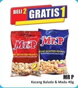 Promo Harga Mr.p Peanuts Balado, Madu 40 gr - Hari Hari