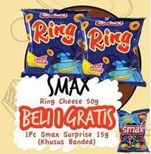 Promo Harga SMAX Snack Ring 50 gr - Yogya
