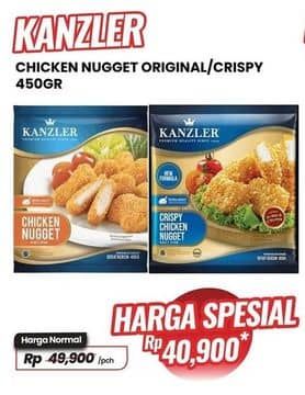 Promo Harga Kanzler Chicken Nugget Original, Crispy 450 gr - Carrefour