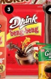 Promo Harga Beng-beng Drink per 10 sachet 30 gr - Carrefour