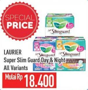 Promo Harga Laurier Super Slim Guard Day & Night  - Hypermart