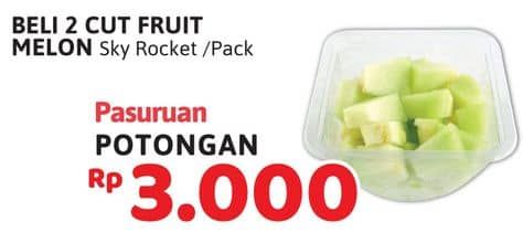 Promo Harga Cut Fruit Melon Golden  - Alfamidi