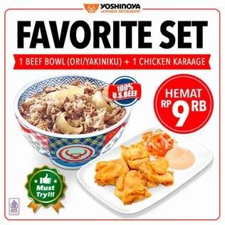 Promo Harga Yoshinoya Favorite Set  - Yoshinoya