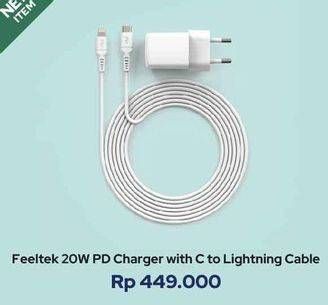 Promo Harga FEELTEK C to Lightning Cable  - iBox