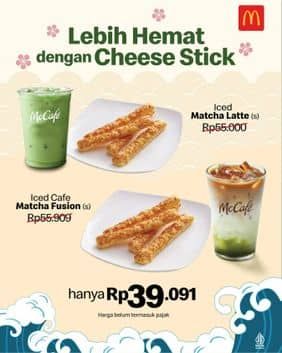 Promo Harga Lebih Hemat dengan Cheese Stick  - McD