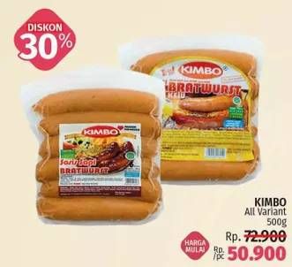 Promo Harga KIMBO Products  - LotteMart