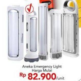 Promo Harga Aneka Emergency Light  - Carrefour