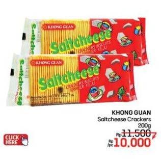 Promo Harga Khong Guan Saltcheese Regular 200 gr - LotteMart