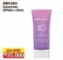 Promo Harga Implora Perfect Shield Sunscreen SPF 40 Pa++++ 50 ml - Alfamart