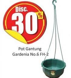 Promo Harga LION STAR Pot Gantung Gardenia No.6 FH-2  - Hari Hari