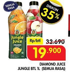 Promo Harga Diamond Jungle Juice All Variants 1000 ml - Superindo