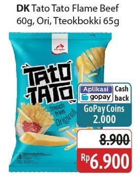 Promo Harga Dua Kelinci French Fries Tato Tato Original, Tteokbokki 60 gr - Alfamidi