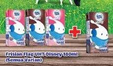 Promo Harga FRISIAN FLAG Susu UHT Milky All Variants per 3 pcs 180 ml - Indomaret