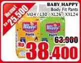 Promo Harga BABY HAPPY Body Fit Pants M34, L30, XL26, XXL24  - Giant