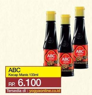 Promo Harga ABC Kecap Manis 133 ml - Yogya