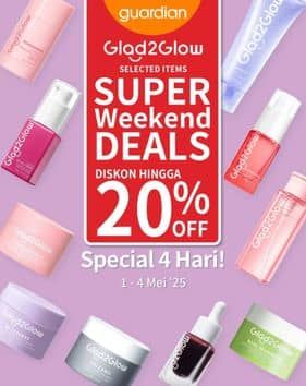 Promo Harga Glad2glow Produk  - Guardian