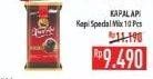 Promo Harga Kapal Api Kopi Bubuk Special Mix per 10 sachet - Hypermart