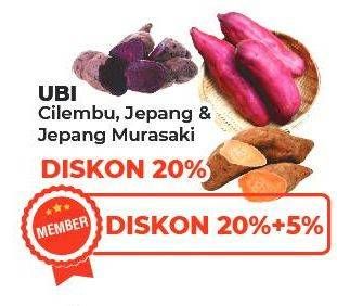 Promo Harga Ubi Cilembu/Jepang/Jepang Murasaki  - Yogya