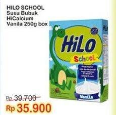 Promo Harga HILO School Susu Bubuk Vanilla 250 gr - Indomaret
