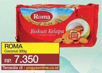 Promo Harga ROMA Biskuit Kelapa 300 gr - Yogya