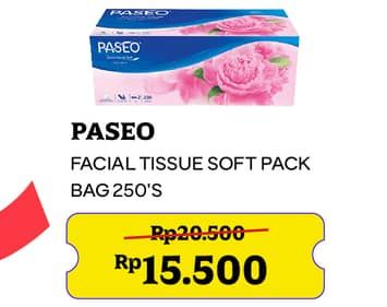 Promo Harga Paseo Facial Tissue Elegant 250 sheet - Indomaret