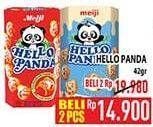 Promo Harga Meiji Hello Panda Biscuit 45 gr - Hypermart