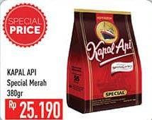 Promo Harga Kapal Api Kopi Bubuk Special 380 gr - Hypermart