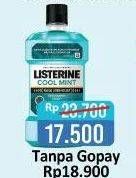 Promo Harga LISTERINE Mouthwash Antiseptic 250 ml - Alfamart