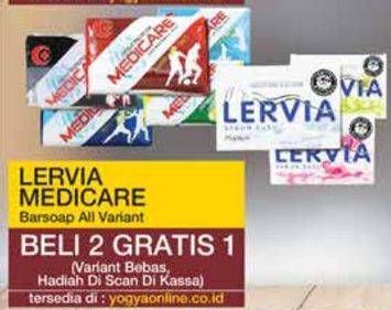 Promo Harga LERVIA Bar Soap/MEDICARE Bar Soap  - Yogya