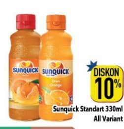 Promo Harga Sunquick Minuman Sari Buah All Variants 330 ml - Hypermart