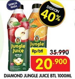 Promo Harga Diamond Jungle Juice All Variants 1000 ml - Superindo