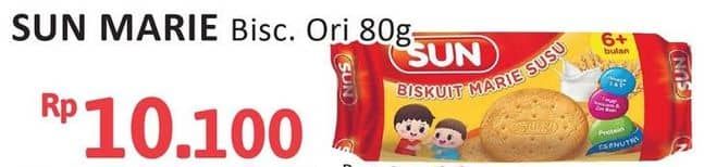 Promo Harga SUN Marie Biscuit 80 gr - Alfamidi