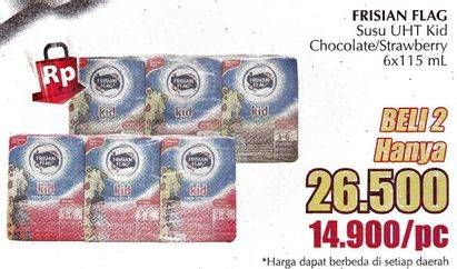 Promo Harga FRISIAN FLAG Susu UHT Purefarm Coklat, Strawberry per 12 pcs 115 ml - Giant