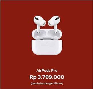 Promo Harga APPLE AirPods Pro  - iBox