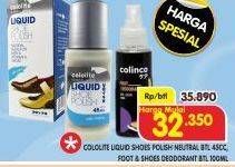 Promo Harga Cololite Liquid Shoe Polish/Colinco Foot Deodorant  - Superindo
