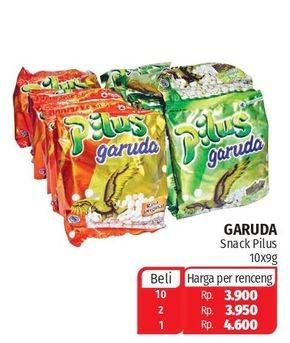 Promo Harga Garuda Snack Pilus per 10 pcs 12 gr - Lotte Grosir
