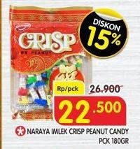 Promo Harga NARAYA Crisp Peanut Candy 180 gr - Superindo