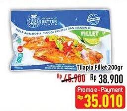 Promo Harga Ikan Fillet Tilapia 200 gr - Hypermart