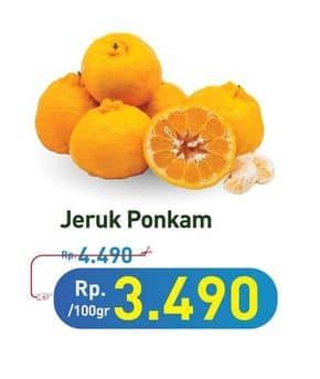 Promo Harga Jeruk Ponkam per 100 gr - Hypermart