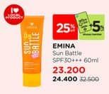 Promo Harga Emina Sun Battle SPF 30+ PA+++ 60 ml - Watsons