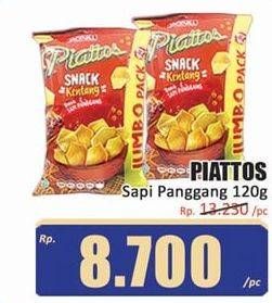 Promo Harga PIATTOS Snack Kentang Sapi Panggang 120 gr - Hari Hari