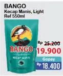 BANGO Kecap Manis / Light 550ml