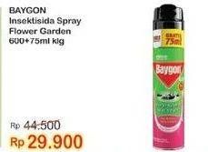 Promo Harga Baygon Insektisida Spray Flower Garden 675 ml - Indomaret