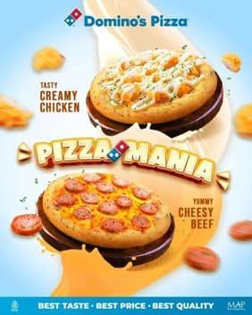 Promo Harga Dominos Pizza Mania  - Domino Pizza