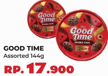 Promo Harga Good Time Chocochips Assorted Cookies Tin 149 gr - Yogya