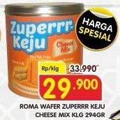 Promo Harga ROMA Zuperrr Keju Cheese Mix 287 gr - Superindo